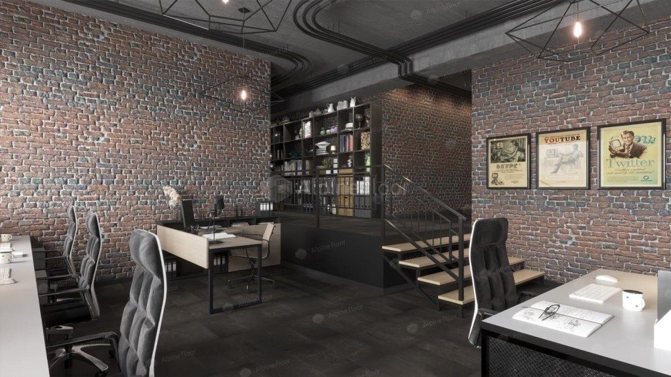 Виниловая плитка "Alpine Floor" Light Stone Ларнака (608*303*2,5 мм) — купить в Верхней Пышме