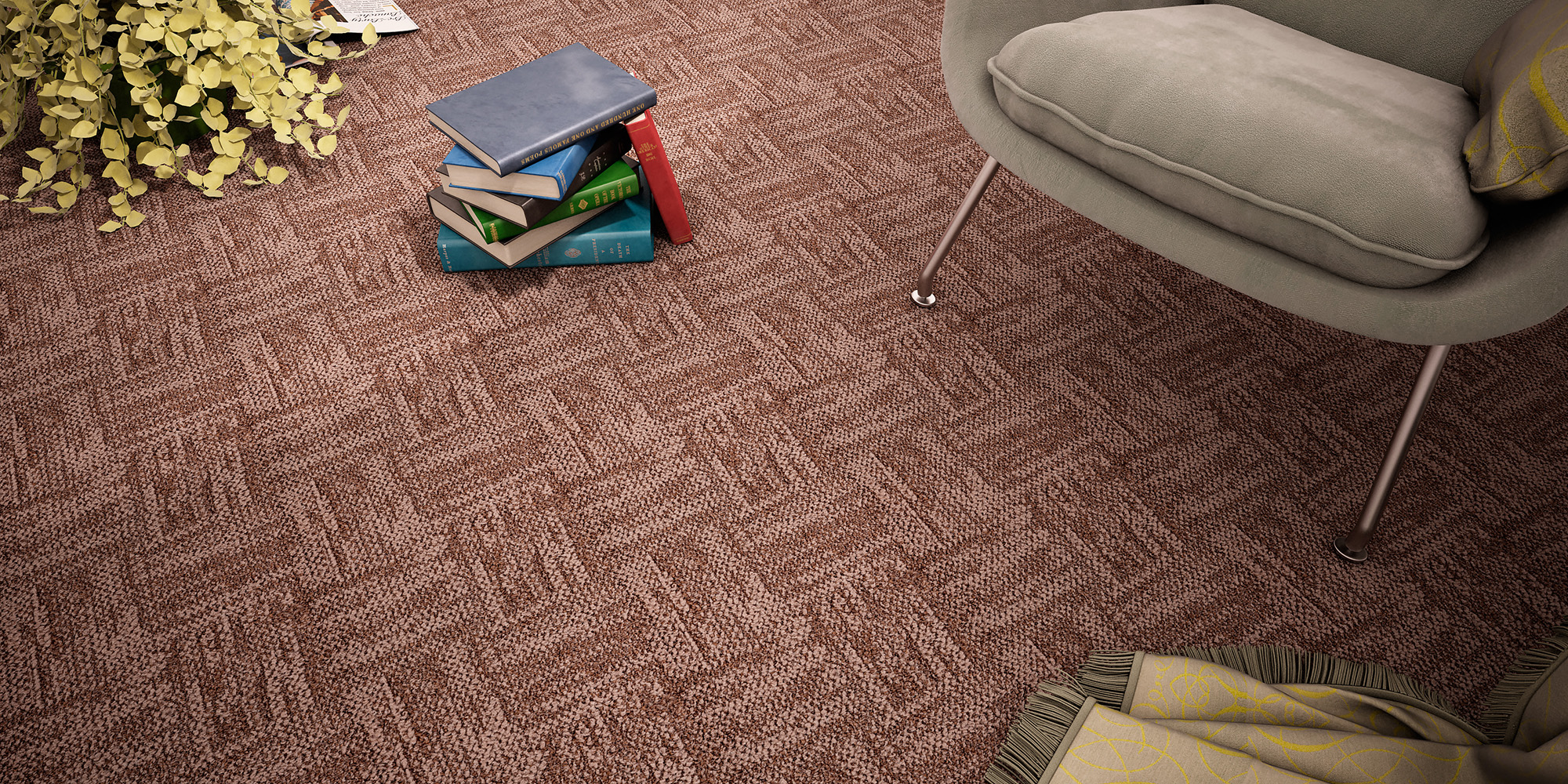 Ковролин "Зартекс" Тунис 003 Серый (3,5м) — купить в Верхней Пышме