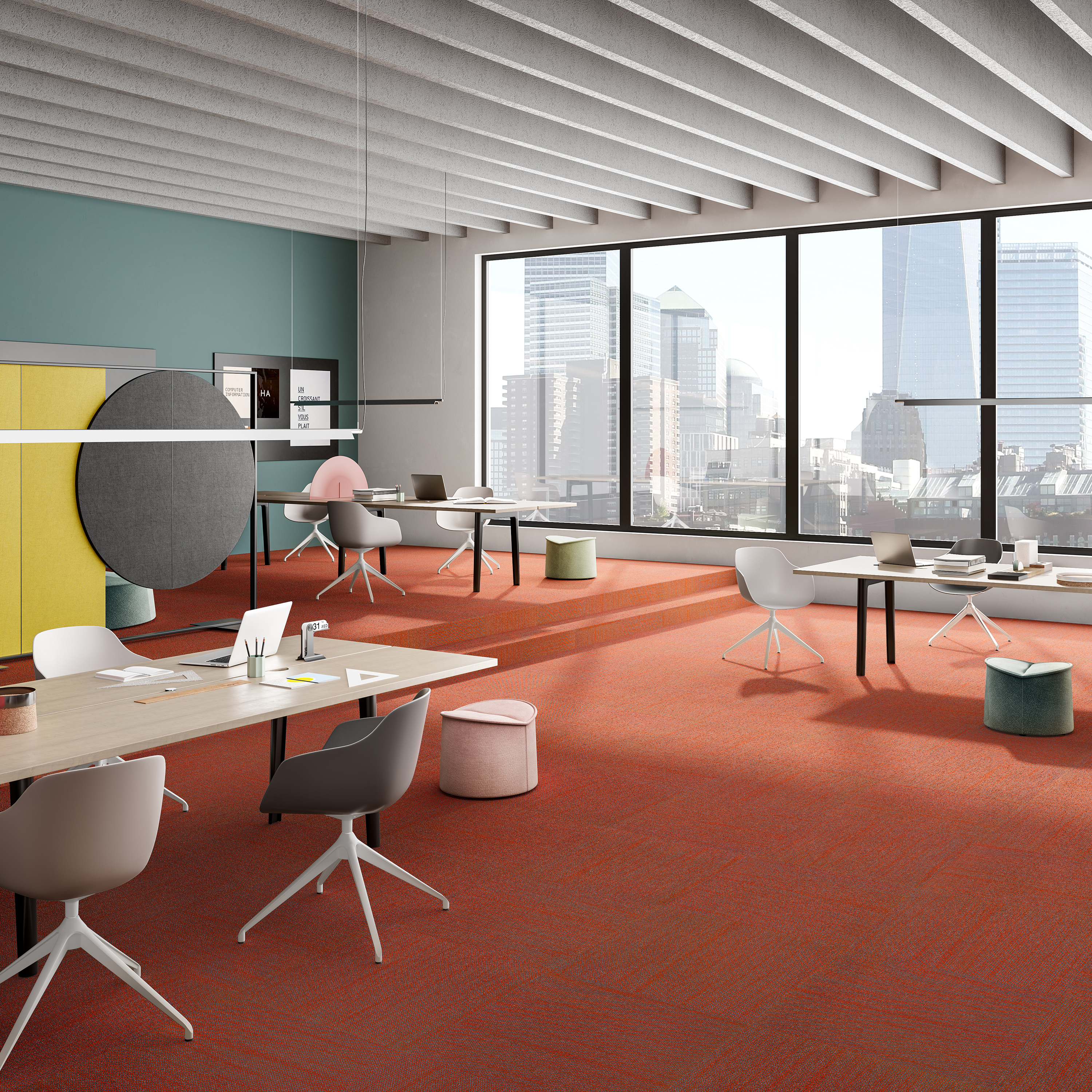 Ковровая плитка Marvel Tile 89 (500*500*6 мм) — купить в Верхней Пышме