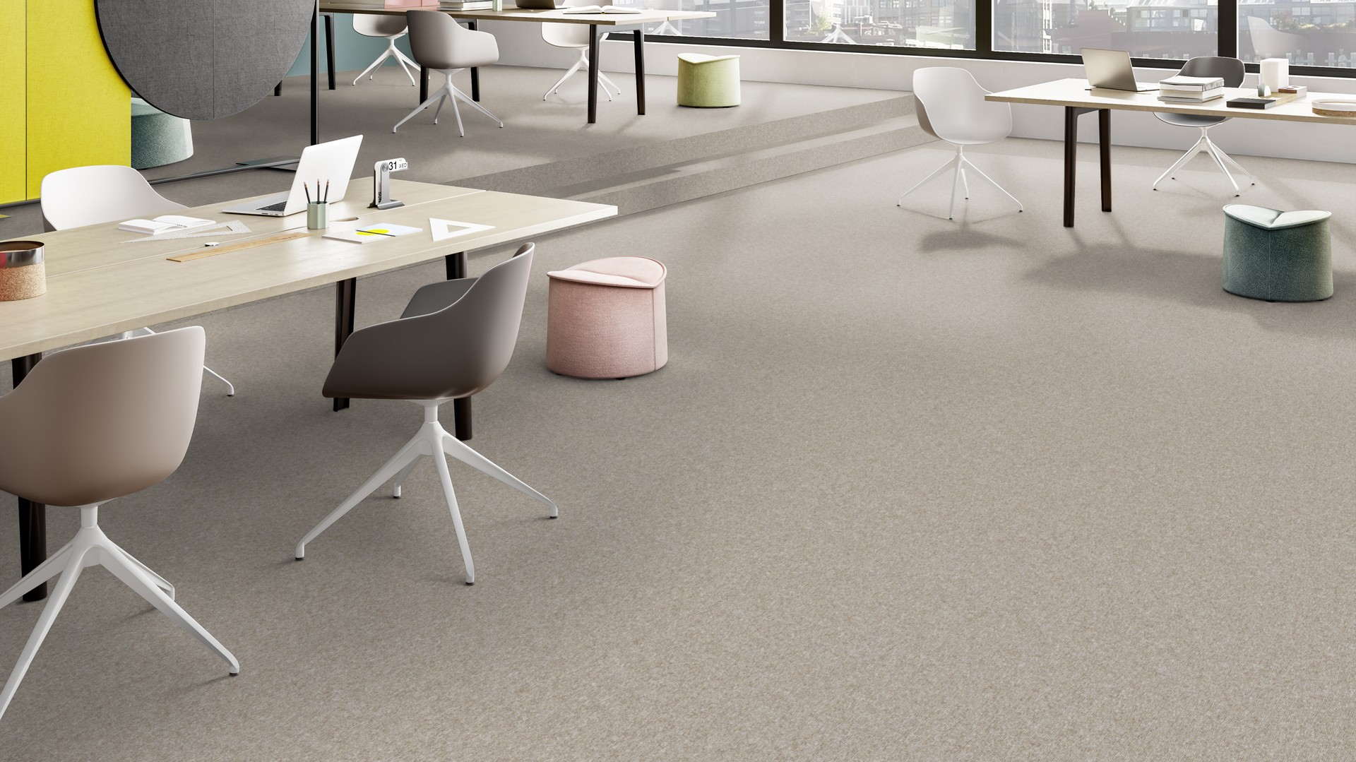 Ковровая плитка Medusa Tile 33 (500*500*5 мм) — купить в Верхней Пышме