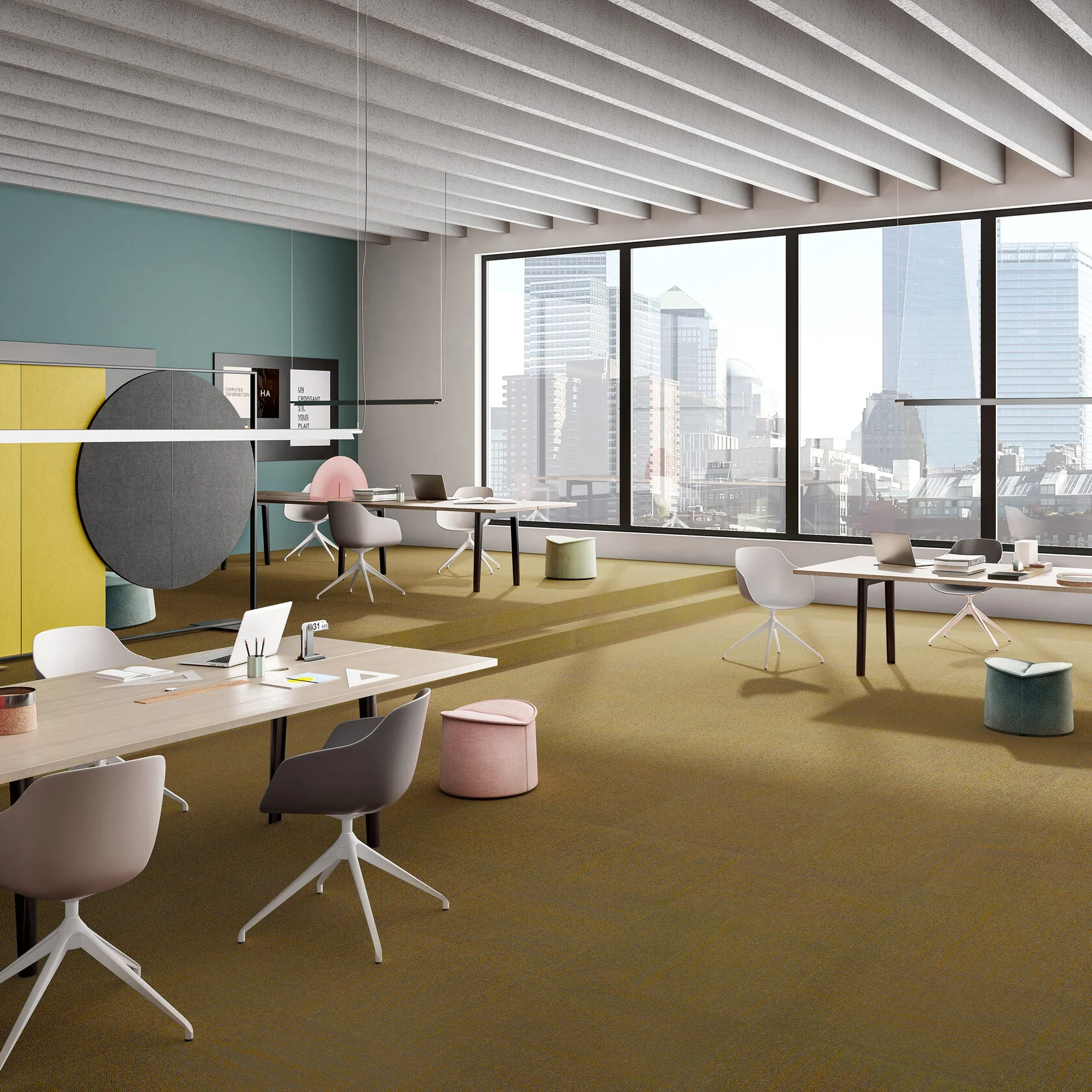 Ковровая плитка Marvel Tile 89 (500*500*6 мм) — купить в Верхней Пышме