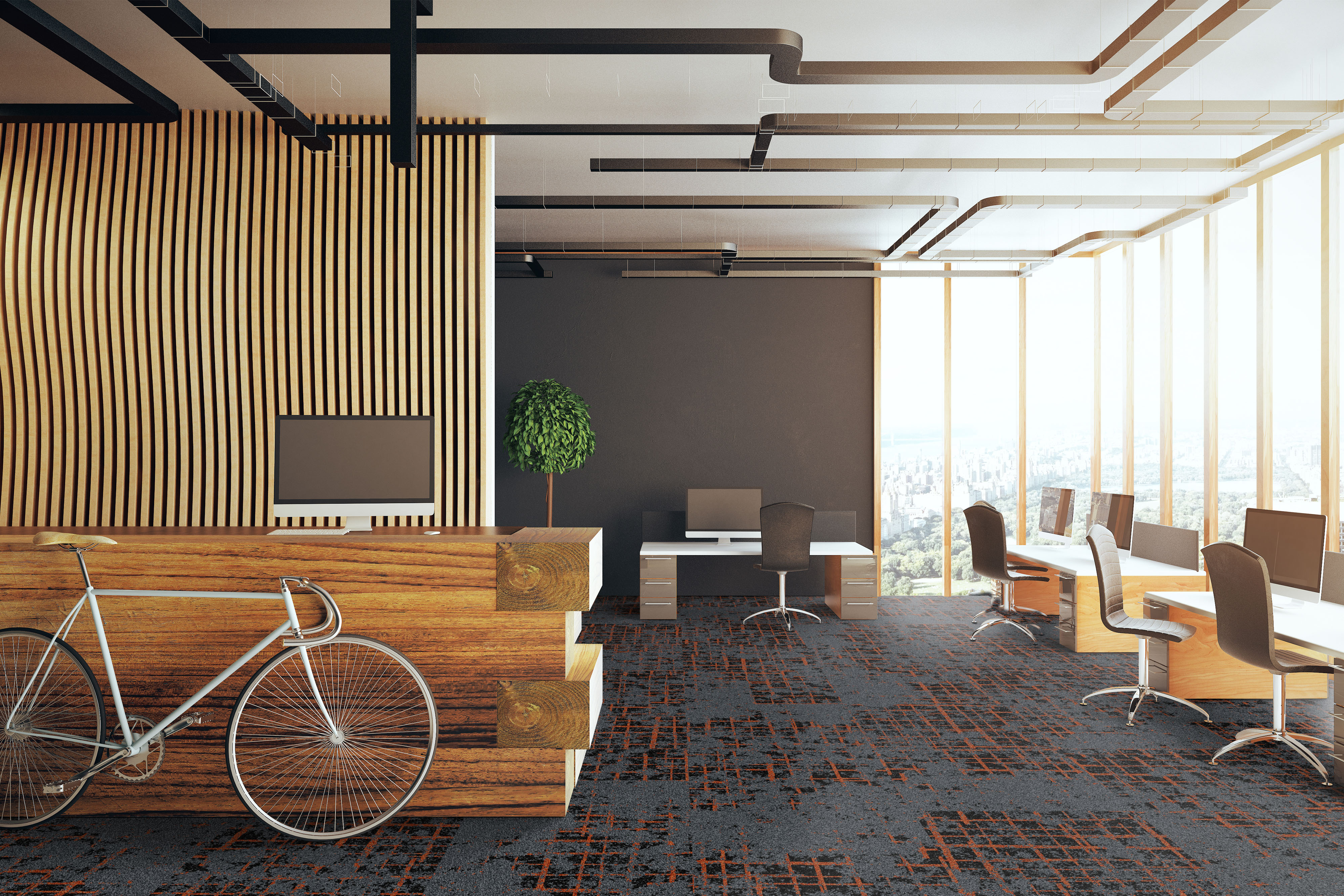 Ковровая плитка Macro Tile 91 (500*500*5 мм) — купить в Верхней Пышме