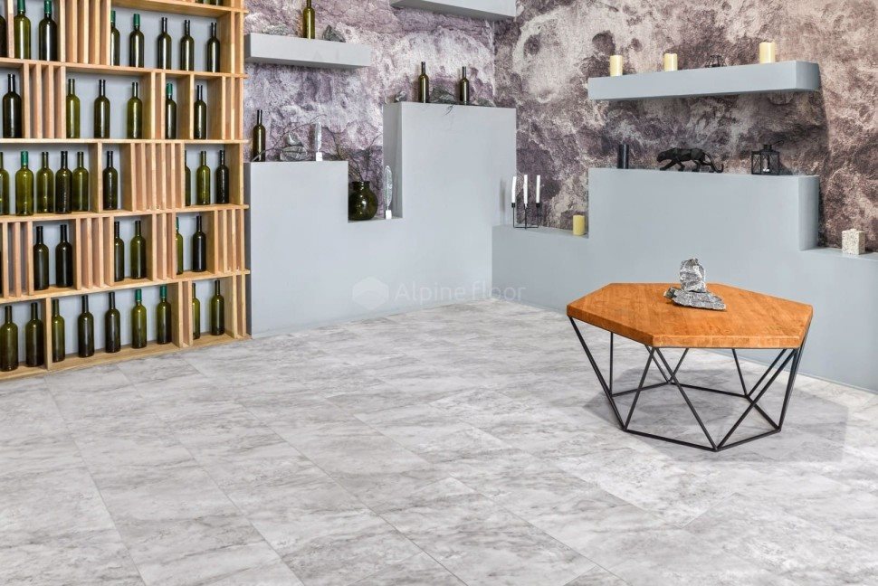 Виниловая плитка "Alpine Floor" Light Stone Чили (608*303*2,5 мм) — купить в Верхней Пышме