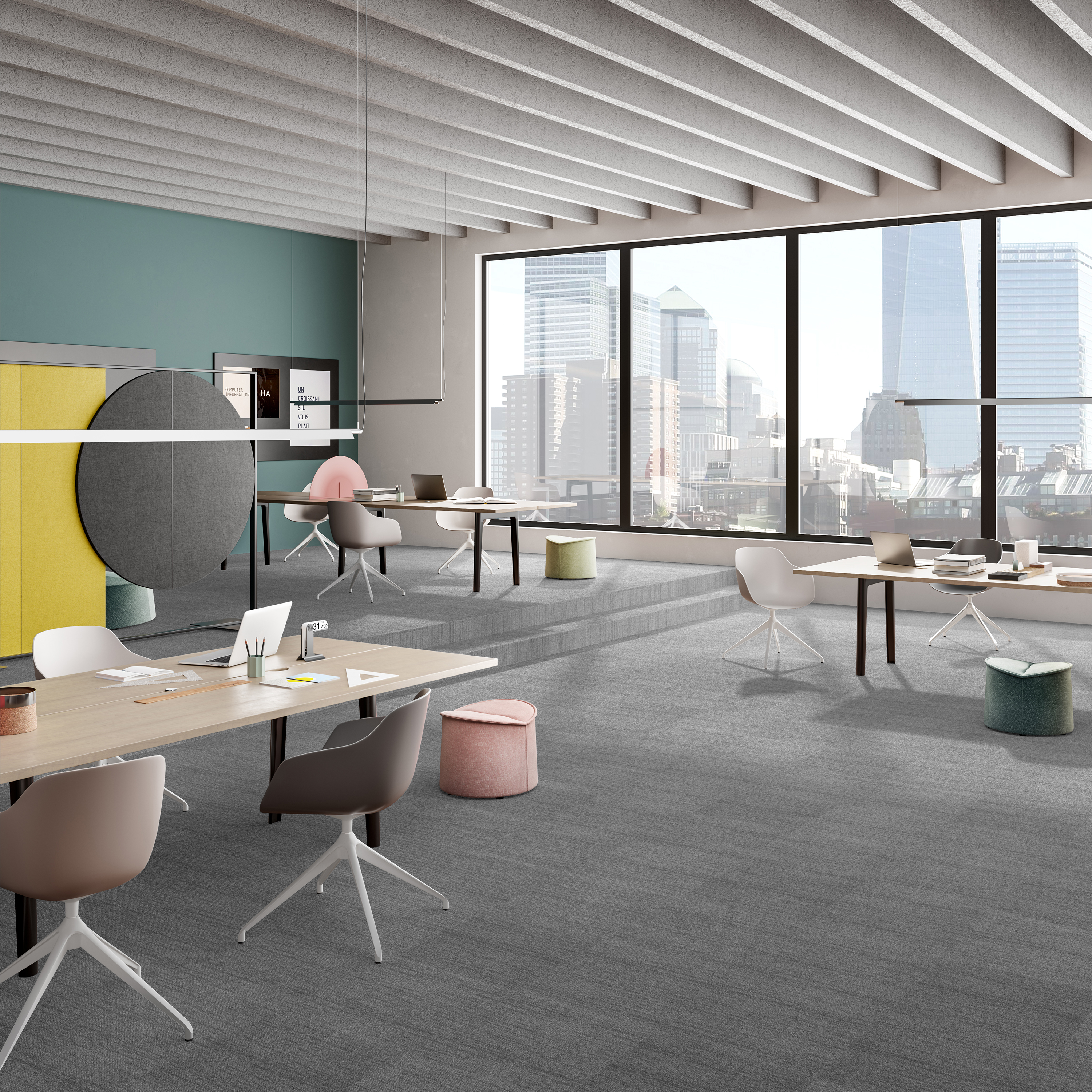 Ковровая плитка Marvel Tile 97 (500*500*6 мм) — купить в Верхней Пышме