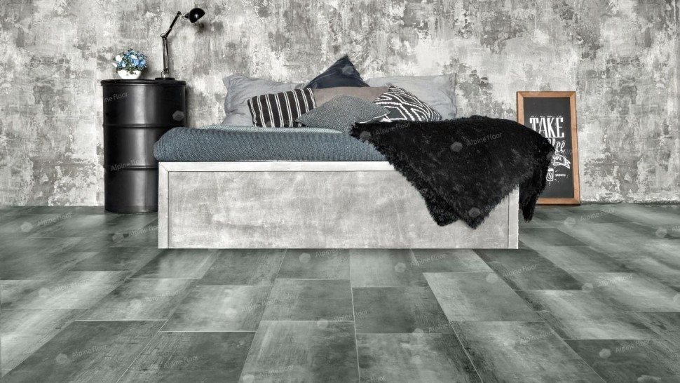 Виниловая плитка "Alpine Floor" Light Stone Корнуолл (608*303*2,5 мм) — купить в Верхней Пышме