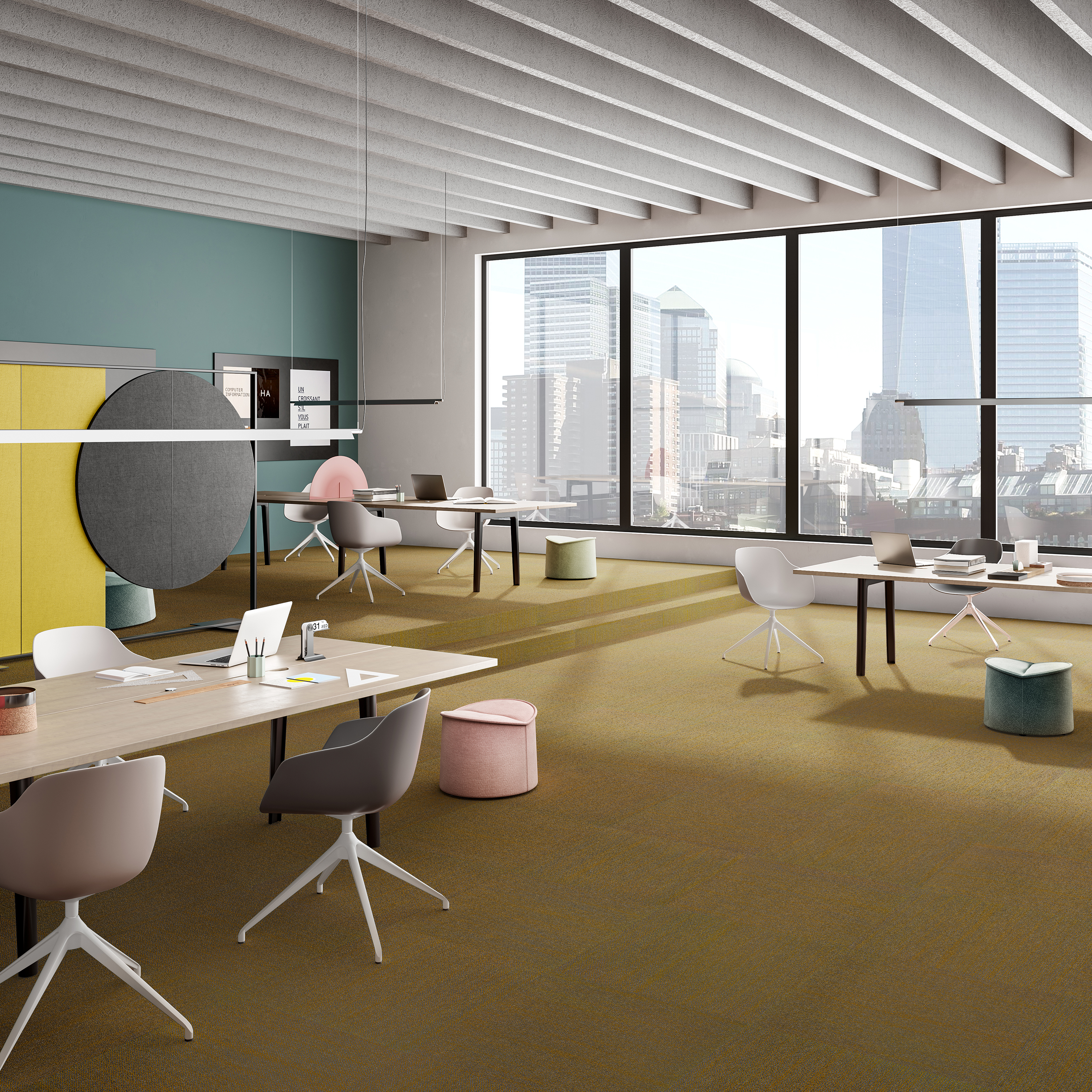 Ковровая плитка Marvel Tile 29 (500*500*6 мм) — купить в Верхней Пышме