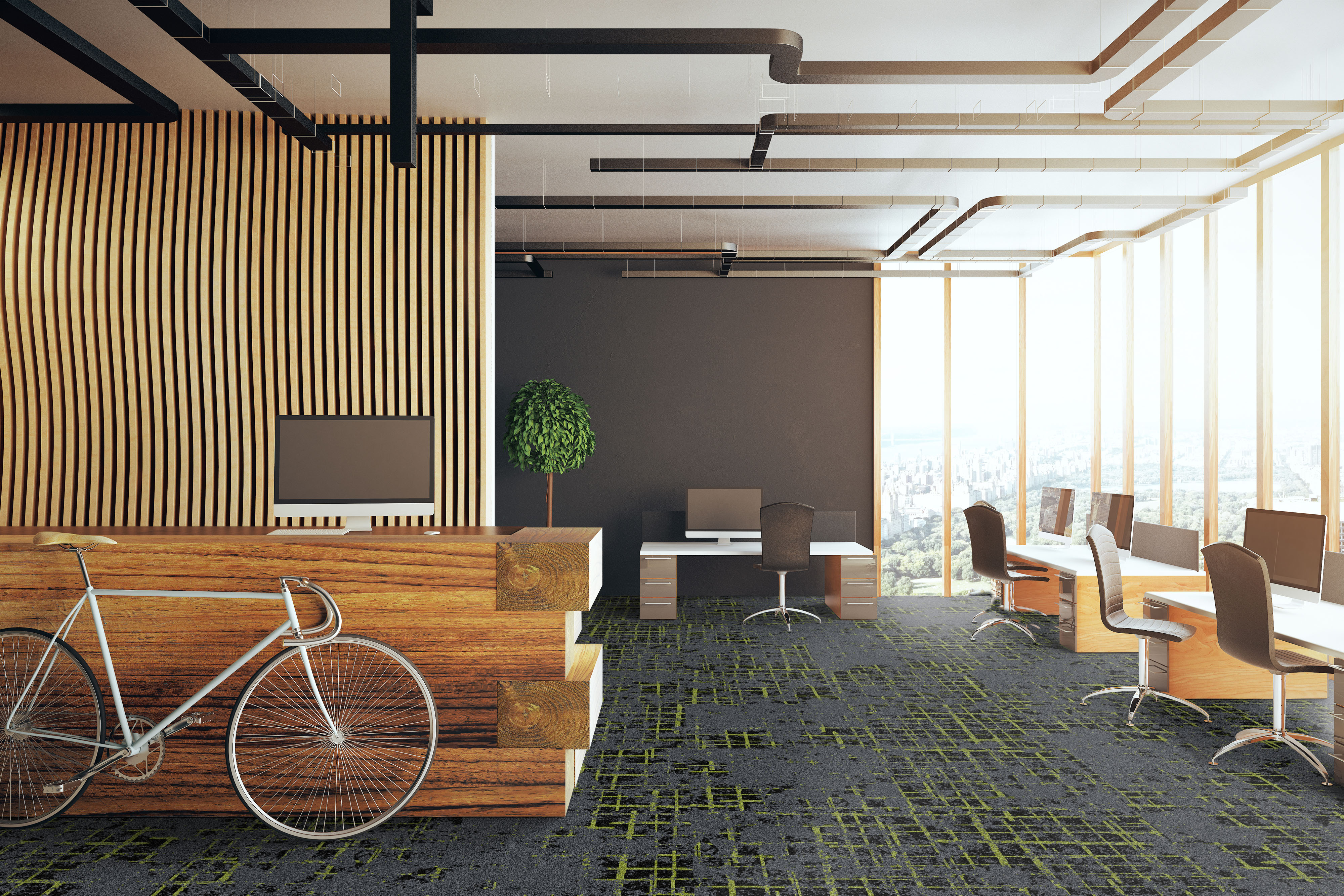 Ковровая плитка Macro Tile 92 (500*500*5 мм) — купить в Верхней Пышме