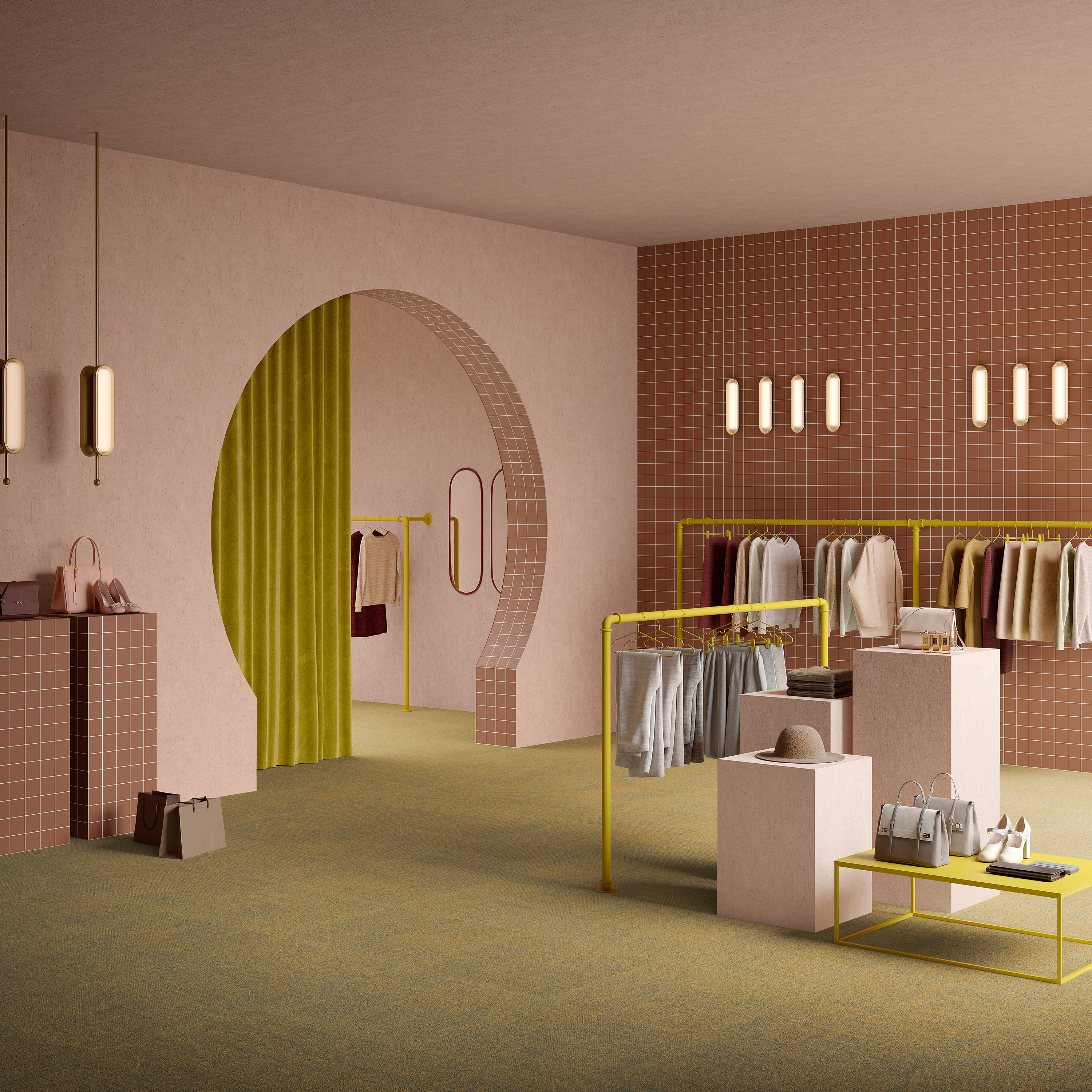 Ковровая плитка Mantra Tile 29 (500*500*6 мм) — купить в Верхней Пышме