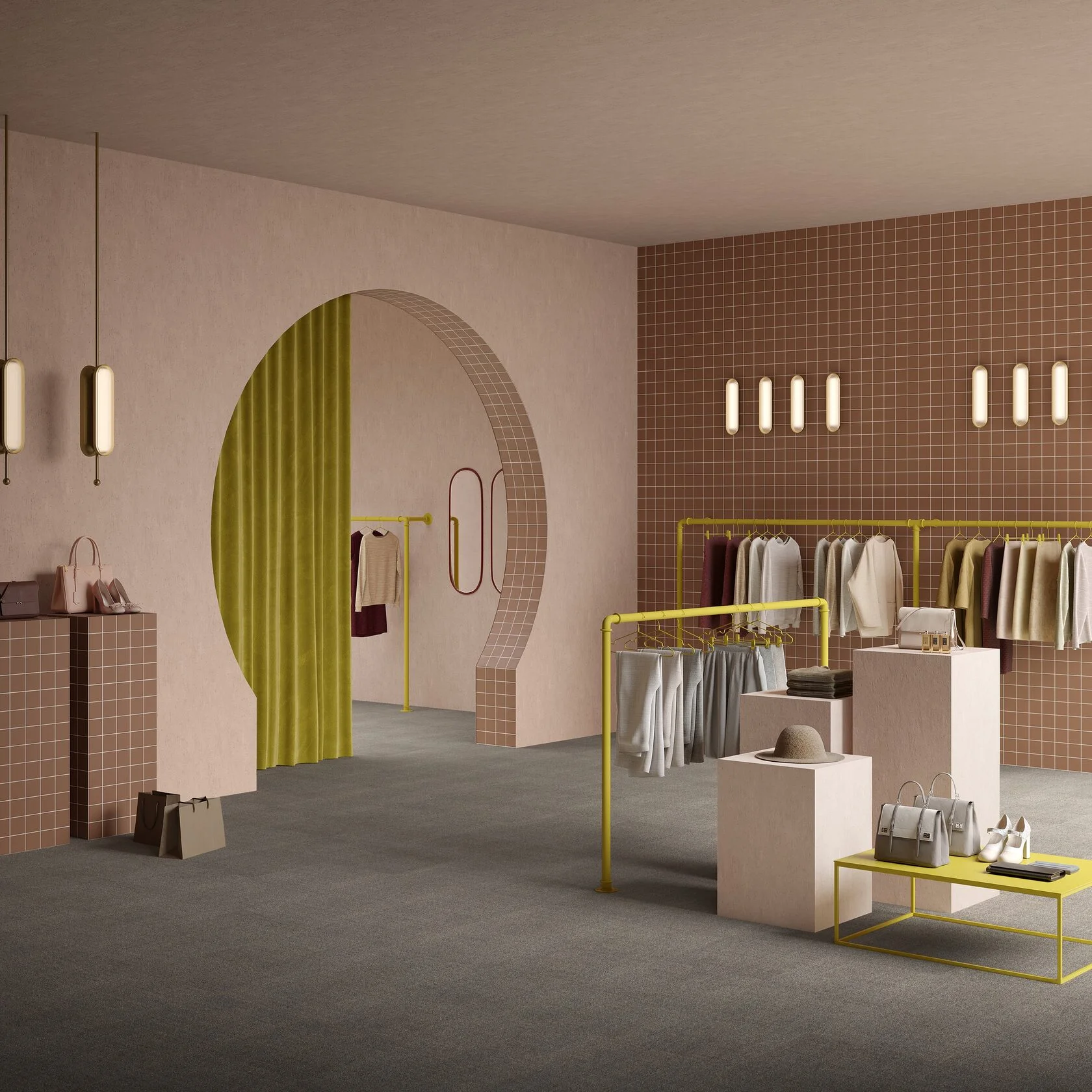 Ковровая плитка Mantra Tile 99 (500*500*6 мм) — купить в Верхней Пышме