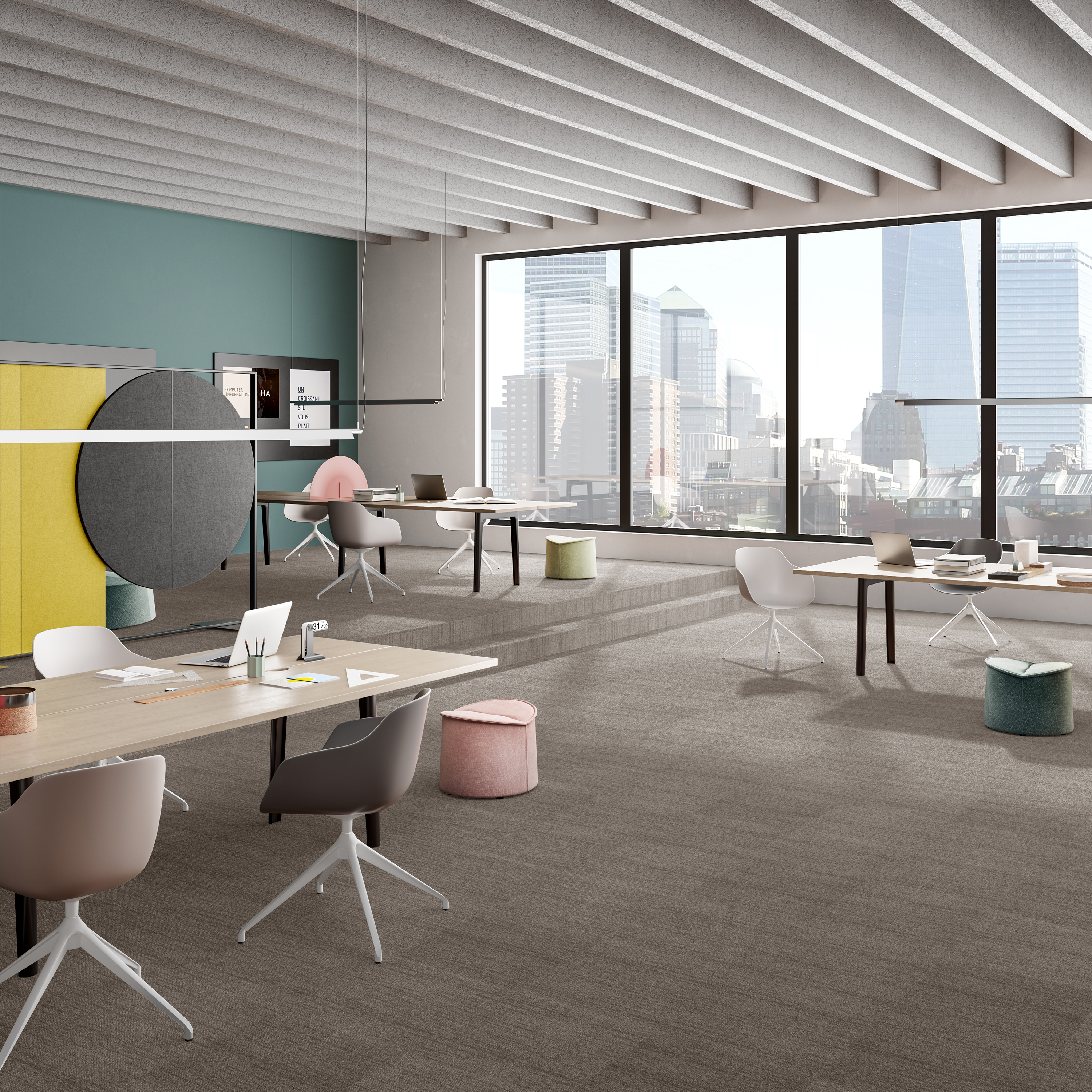 Ковровая плитка Marvel Tile 94 (500*500*6 мм) — купить в Верхней Пышме