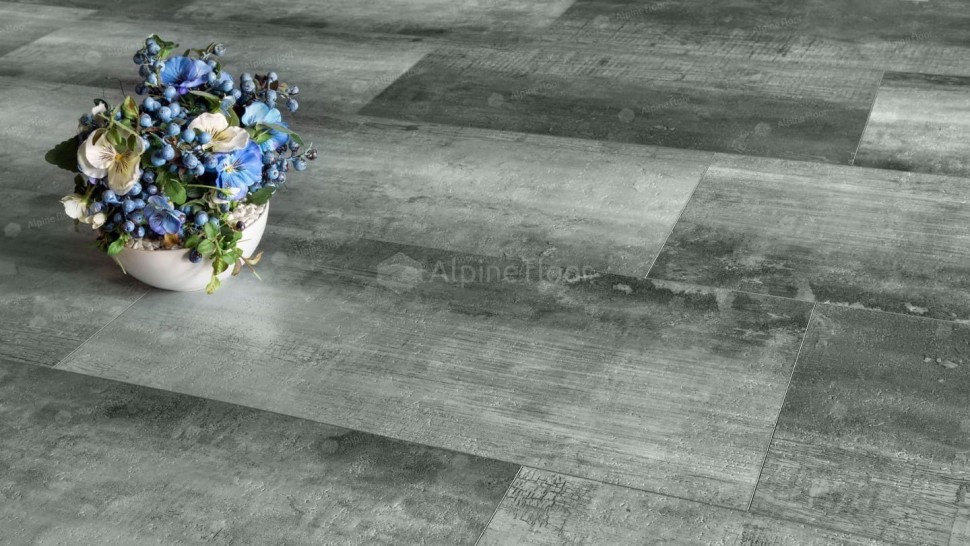 Виниловая плитка "Alpine Floor" Light Stone Корнуолл (608*303*2,5 мм) — купить в Верхней Пышме
